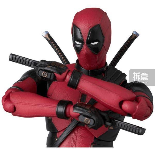 MAFEX MAFEX 漫威 死侍与金刚狼ver. 死侍6寸可动人偶