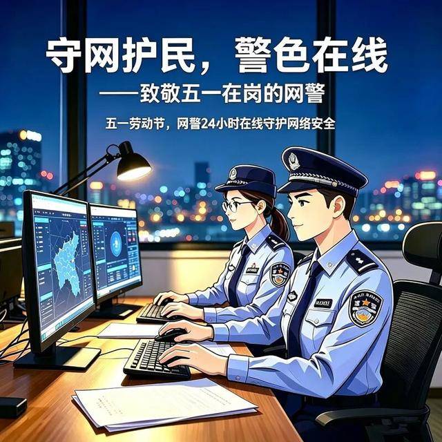 守网护民，警色在线——致敬五一在岗的网警