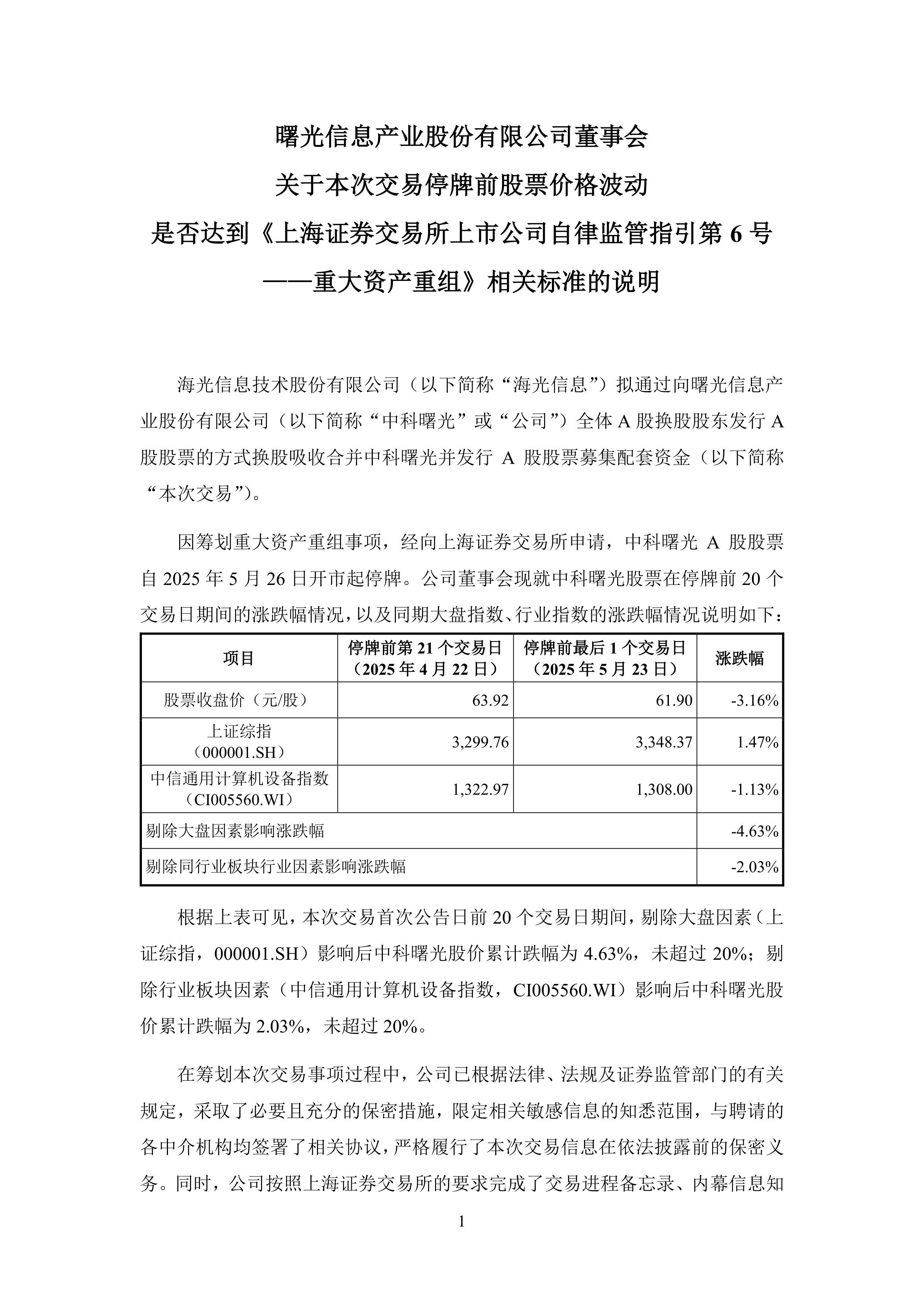 中科曙光股票(中科曙光股票属于什么板块)