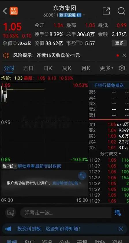 东方集团股票(东方集团股票最新消息今天)
